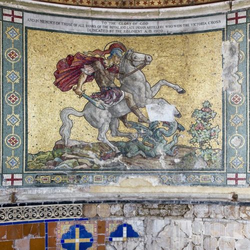 St George's project - mosaic detail 3 Historic England